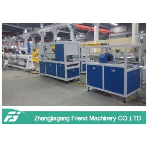 PP-B Cold Water Lower Pressure Plastic Pipe Machine For Water Supply / Drain