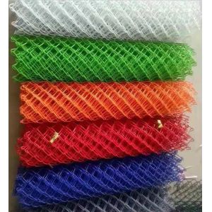 6ft X 50ft Chain Link Mesh Fencing Galvanized Steel 9 Gauge