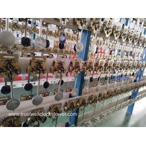 China 31 day Chian chefoo key wind movement for wall clocks and grandfather clocks with coil spring or gone rod on sale