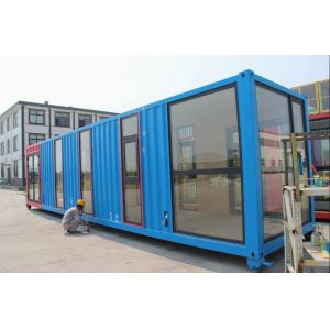 Easy Erection Prefab Steel Container Home House with Bedroom,Washroom and