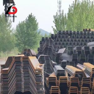 S275 S355 Q345 Z Type Sheet Pile 400X100X10.5mm 6-12m U/C/Z/T Type