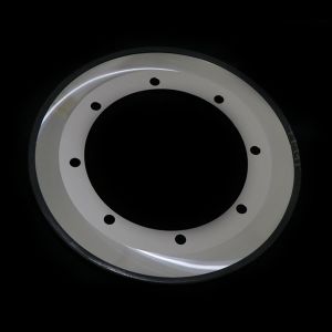 Silver HRA89.5 Circular Slitter Blades YG10X , Round Paper Slitting Blades
