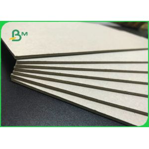Hard Stiffness 0.9mm 1.2mm 1.4mm Grey Chipboard In Sheet For Box Packaging