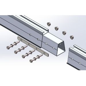 Aluminum Solar Ground Mount System Solar Panel Rack Pv Mounting Systems