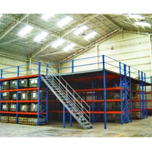 Heavy Duty Pallet Rack Mezzanine Systems For Logistics Warehouse