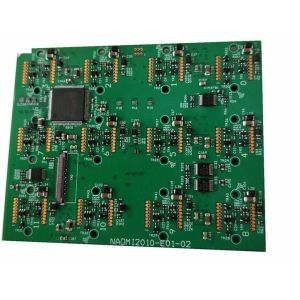 Green Soldermask Electronic PCB Circuit Board FR4 Rigid Shengyi 1.6mm 1OZ