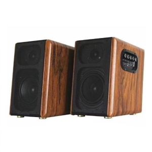 Coaxial Input Active Bookshelf Speakers Enhanced Sound Experience and Wireless