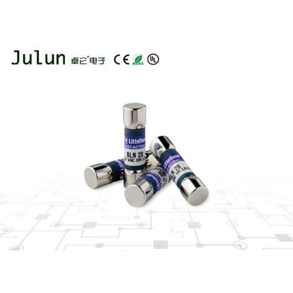 Quality BLN Series 250V Fiber Tube High Voltage Fuse 10×38mm Control Circuit Protection wholesale