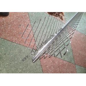 Cheap Expanded Galvanized Metal Drywall Plaster Angle Bead 70mm Wing for sale