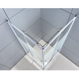 Aluminum Alloy Self Contained Shower Cubicle 5mm ISO9001