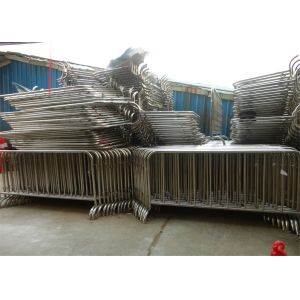 crowd barrier / hot sale used concert metal crowd control barriers 1.1M height x