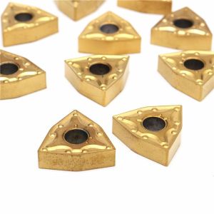 Cheap Gold Cemented Carbide Tool Inserts Multi Layer Coating TiC/Al2O3/TiN for sale