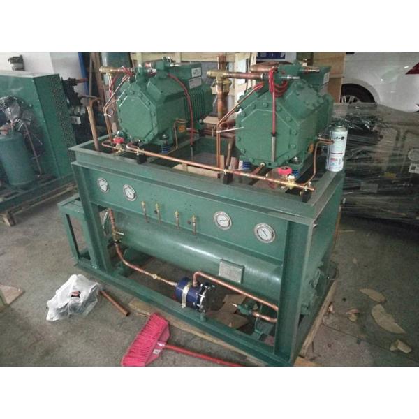 Quality 25 HP  Refrigeration Condensing Unit With Semi Hermetic Piston Compressor wholesale