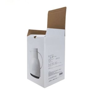 Paper Big Corrugated Boxes Packaging Blanche Disposable Size Customized