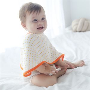 Waterproof Long Muslin Burp Cloths Multi Design For Toddlers Eight Layers