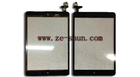 High Resolution iPad Mini Touch Screen Replacement With Black