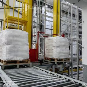 Cheap Accuracy 1mm Pallet Stacker Auto Electric Warehouse Automated Stacker Crane for sale