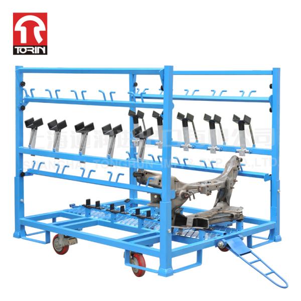 Torin DZ58 Auto Parts Material Rack Steel Turnover Material Rack in Auto Industry Metal Pallet wire Mesh Container