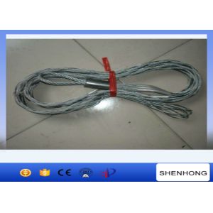 10KN Working Load Wire Mesh Grip Cable Socks 2 Meter Long For OPGW 10-25 mm