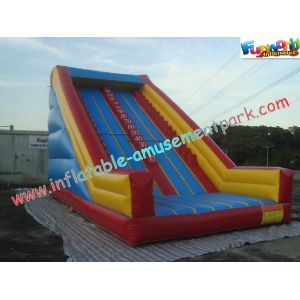 Sports Commercial Inflatable Slide Toys , Race Slide Customized For Kids