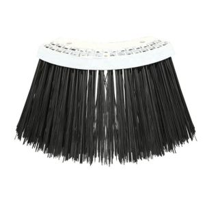 Flat Steel Wire 24" Side Gutter Broom Brush 4 Segment For Elgin Sweeper​