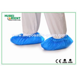China Disposable Waterproof Plastic CPE Shoe Cover For Hospiatal Use on sale