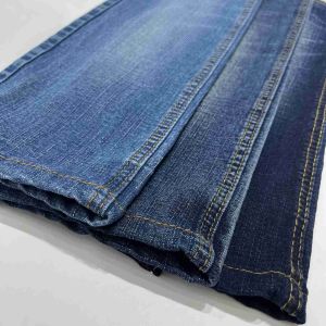 Vogue Stretch Denim Fabric Crosshatch Rigid Soft Hand Feeling