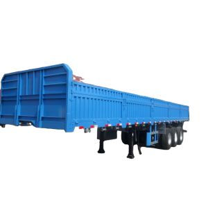 China High Side Wall Semi Trailer Step-wise Sidewall for Cargo Transportation on sale