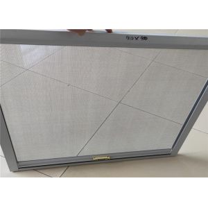 Black Plastic Window Screen 18 * 16 Mesh PVC Coated Fiberglass Mosquito Nets