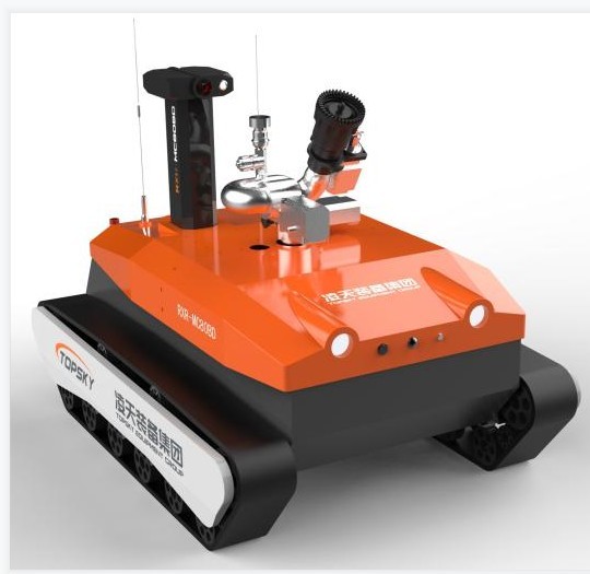 Quality IP66 1100m Remote Control Fire Fighting Robotic Vehicle wholesale
