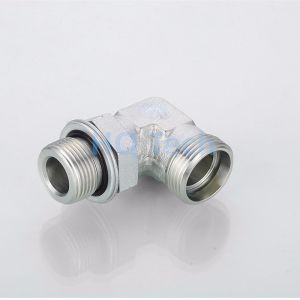 Round Head Pipe Adapter High Pressure Reusable Hydraulic Hose Fittings Jic Bsp