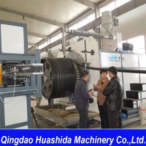 HDPE Hollow Spiral Pipe Extrusion Machine for Structured Wall Pipes