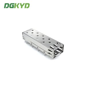 OEM ODM 1x1 15U sFP fiber connector For PCB Press Fit Type