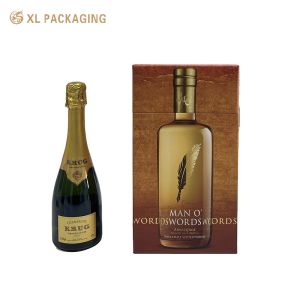 Luxury Custom Wine Box Luxury Champagne Gift Box Cardboard Paper Packaging Boxes