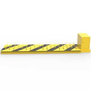 Electro Mechanical Hydraulic Operated Ground Level Vehicle Control Barrier Tyre