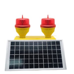China ICAO Double Solar Aviation Obstruction Light Low Intensity 32cd on sale
