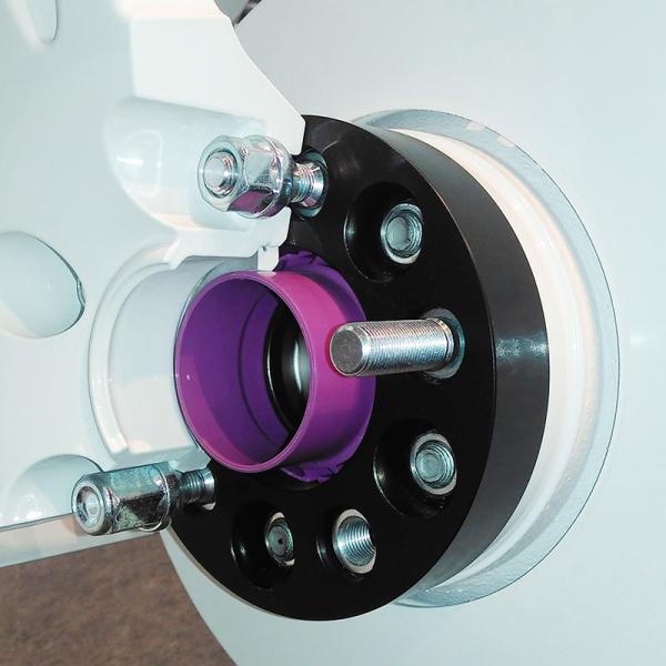 25mm 7075-T6 Aluminum Billet Hub Centric Wheel Adapters Spacer 5x100 To 5x114.3