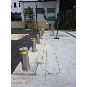 Anti Ram Hydraulic Retractable Bollards With Remote Control