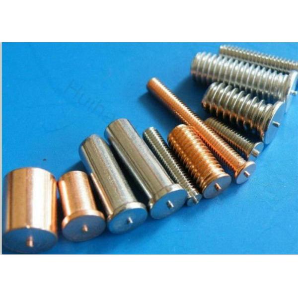 Copper Coated Mild Steel Stud Welding Pins Insert Welder Stud For CD Type