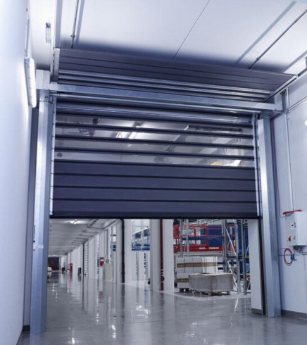 Automatic Roll-Up High-performance Aluminum Alloy High Speed Spiral Door Safety