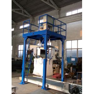 Vertical Jumbo Bag Filling Machine Fertilizer / Feed Bagger 220V - 380V