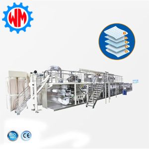 CE Full Automatic Underpad Making Machinery with Oversea Installation
