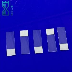 Custom Optical Quartz Glass Sheet Quartz Frosted Flake Quartz Window Sheet High Light Transmittance