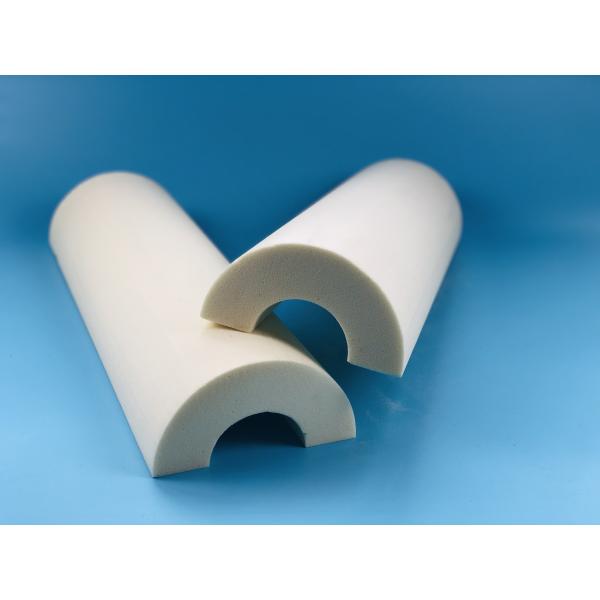 Customized Rigid Polyiso Pipe Insulation Wrap PIR Pipe Shell Closed Cell Rigid