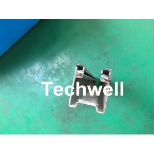 Galvanized Steel Guiding Column Shutter Door Roll Forming Machine Thickness 1.5
