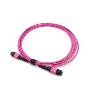 MTP Male to MTP Female Trunk Cable Assembly – 12 Fibers, Polarity A, OM4, 50/125