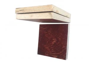Outdoor 4x8 Pine Plywood , Poplar Core Plywood For Van / Trailer Flooring