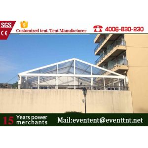 aluminum structure PVC fabric a frame tent for promotion events
