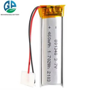 KC approved Lipo Battery 3.7V 460mah 801348 Polymer li-ion Battery Lithium