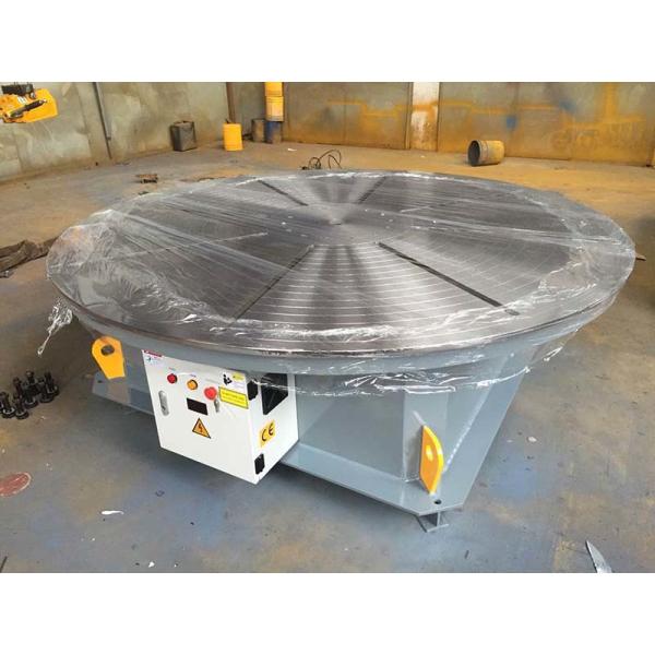 Horizontal Rotary Welding Positioner 20 T With Foot Pedal Wireless / Remote